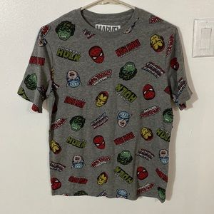 NWT boys Marvel short sleeve printed tee